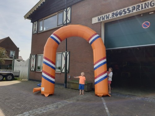 Boog - Oranje (Opblaasbare)